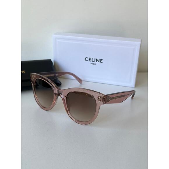 NEW Celine CL40182F Baby Audrey Sunglasses in Pink - Picture 7 of 9